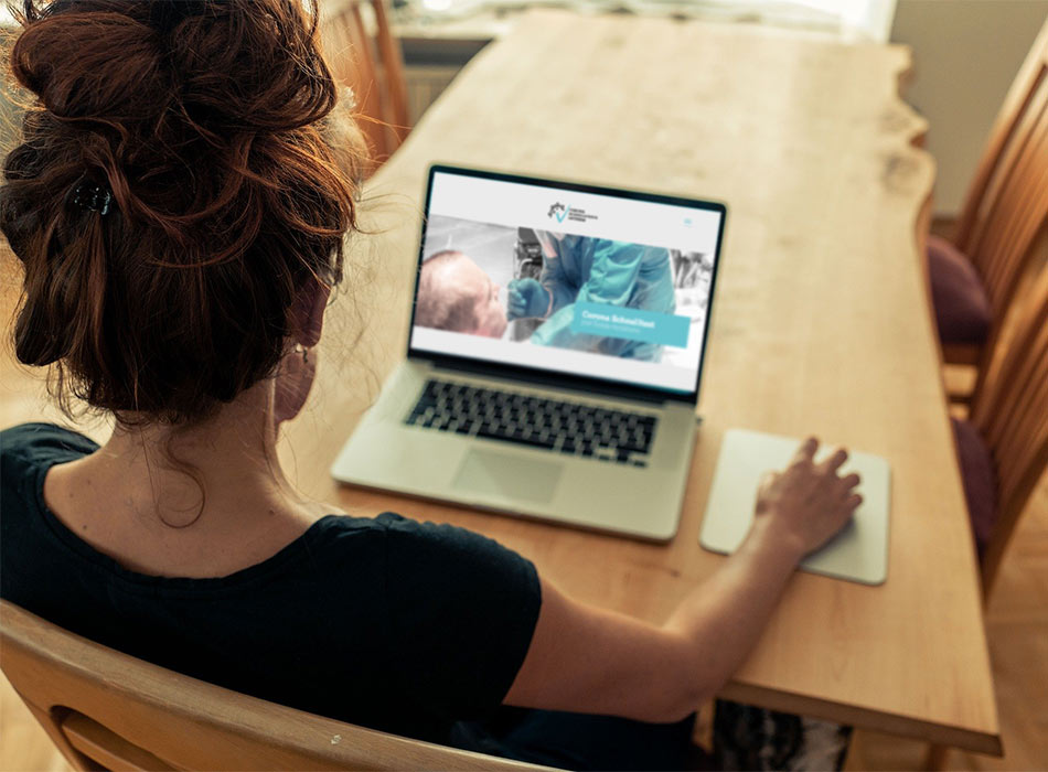 Ablauf der Testung am Standort